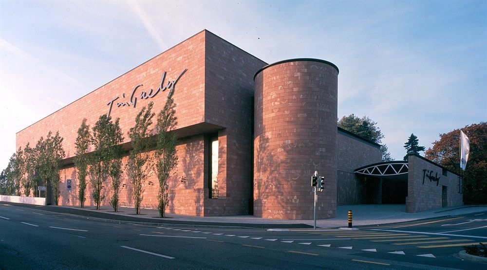 Dasbreitehotel Am Rhein Basel Bagian luar foto